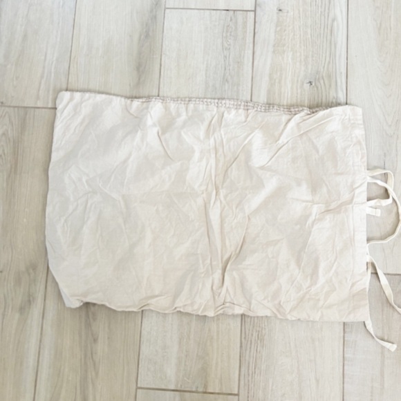 NORDSTROM AT HOME Beige Honeycomb Textured Linen Pillow Sham Standard 19” X 27” - Picture 4 of 7